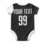 Custom Aotearoa Rugby League Baby Onesie Kiwi Haka and Fern - Sporty Style