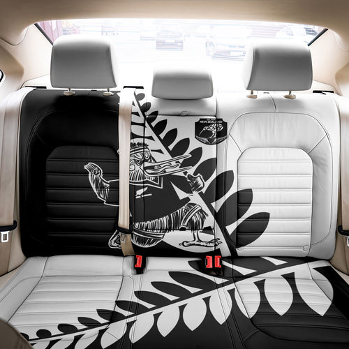 Aotearoa Rugby League Back Car Seat Cover Kiwi Haka and Fern - Sporty Style