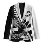 Custom Aotearoa Rugby League Blazer Kiwi Haka and Fern - Sporty Style