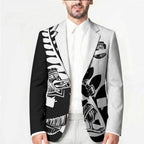 Custom Aotearoa Rugby League Blazer Kiwi Haka and Fern - Sporty Style
