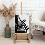 Aotearoa Rugby League Canvas Wall Art Kiwi Haka and Fern - Sporty Style