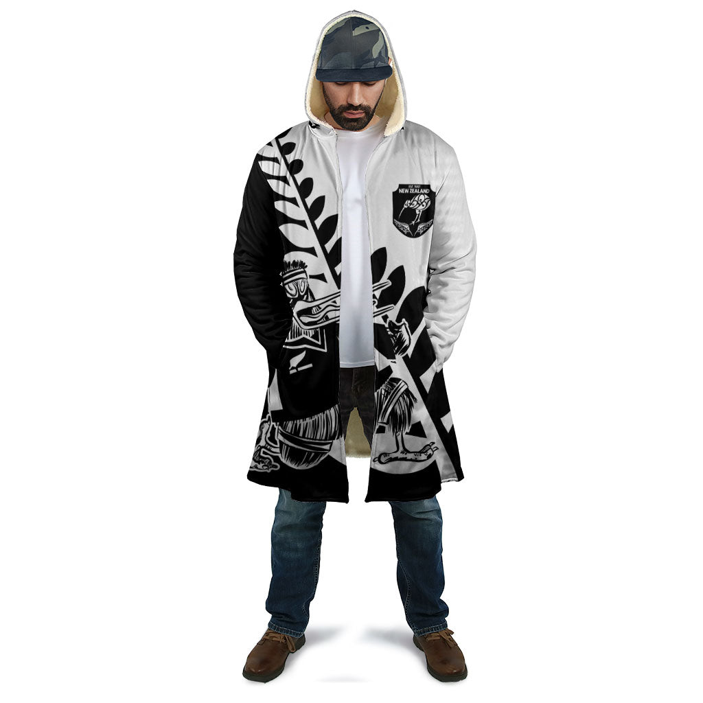 Custom Aotearoa Rugby League Cloak Kiwi Haka and Fern - Sporty Style