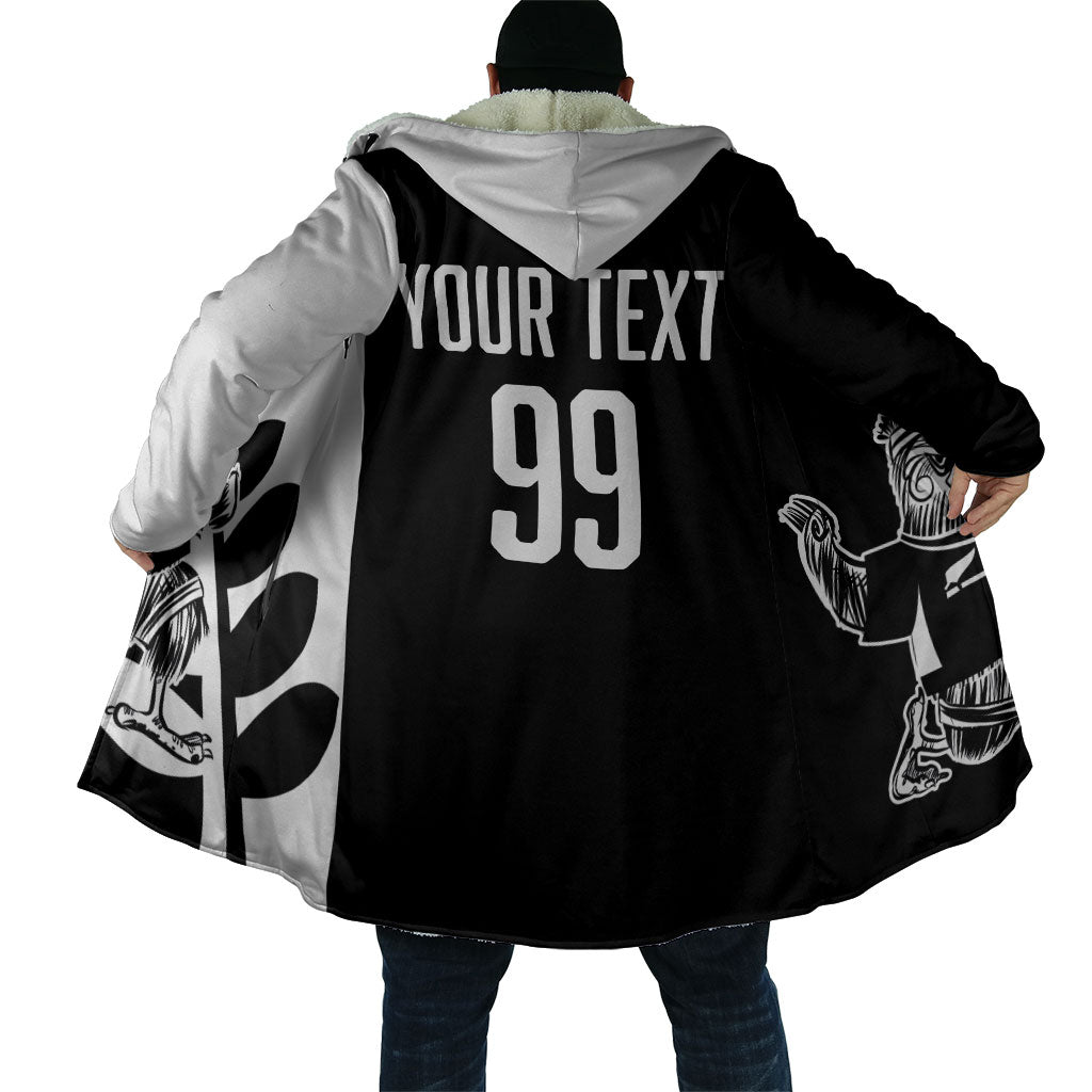Custom Aotearoa Rugby League Cloak Kiwi Haka and Fern - Sporty Style