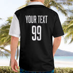 Custom Aotearoa Rugby League Hawaiian Shirt Kiwi Haka and Fern - Sporty Style