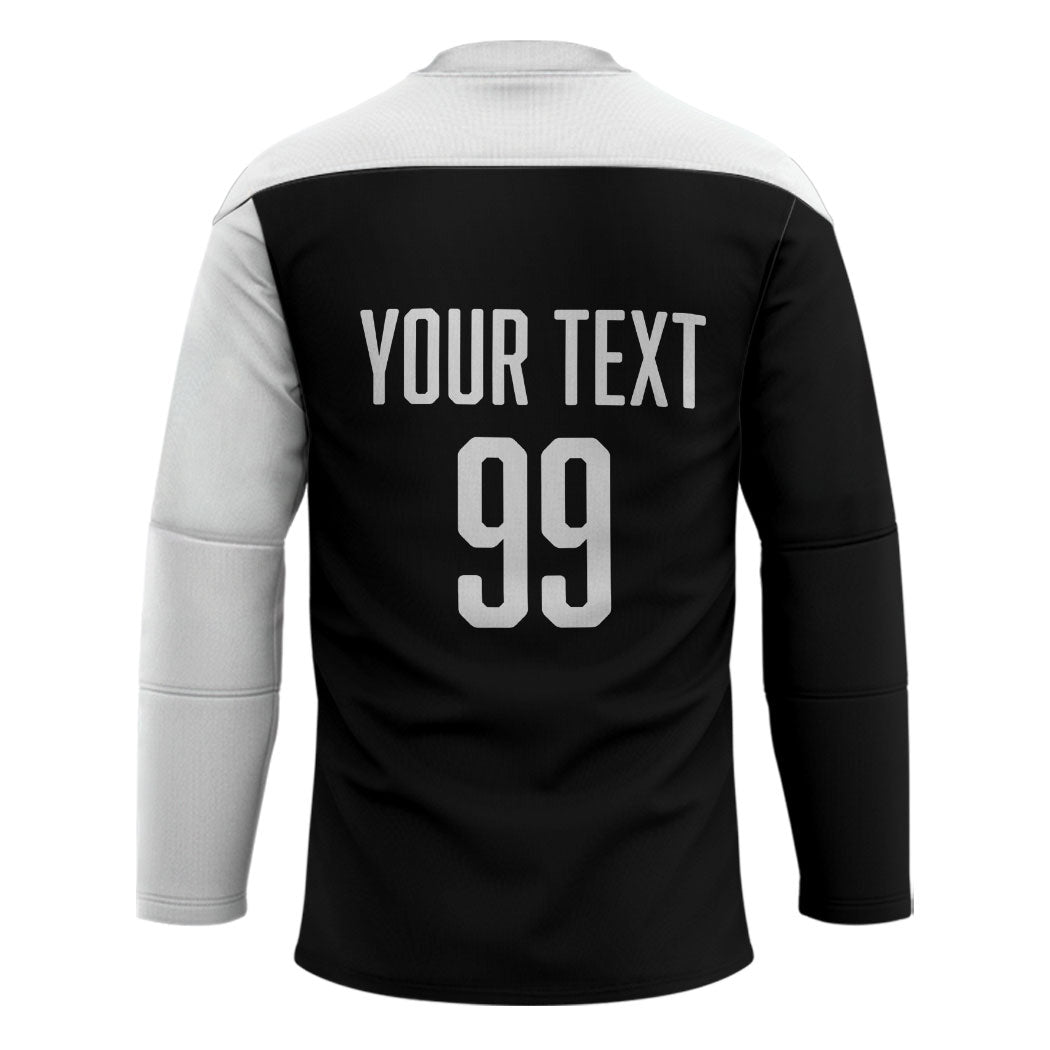 Custom Aotearoa Rugby League Hockey Jersey Kiwi Haka and Fern - Sporty Style