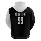 Custom Aotearoa Rugby League Hoodie Kiwi Haka and Fern - Sporty Style
