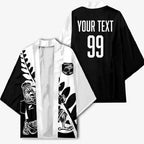 Custom Aotearoa Rugby League Kimono Kiwi Haka and Fern - Sporty Style