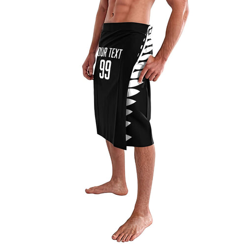 Custom Aotearoa Rugby League Lavalava Kiwi Haka and Fern - Sporty Style