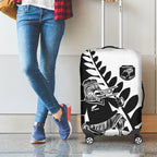 Aotearoa Rugby League Luggage Cover Kiwi Haka and Fern - Sporty Style