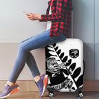 Aotearoa Rugby League Luggage Cover Kiwi Haka and Fern - Sporty Style