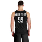 Custom Aotearoa Rugby League Men Tank Top Kiwi Haka and Fern - Sporty Style