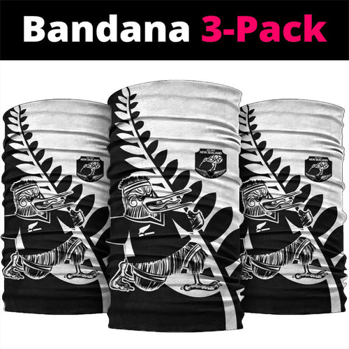 Aotearoa Rugby League Neck Gaiter Kiwi Haka and Fern - Sporty Style