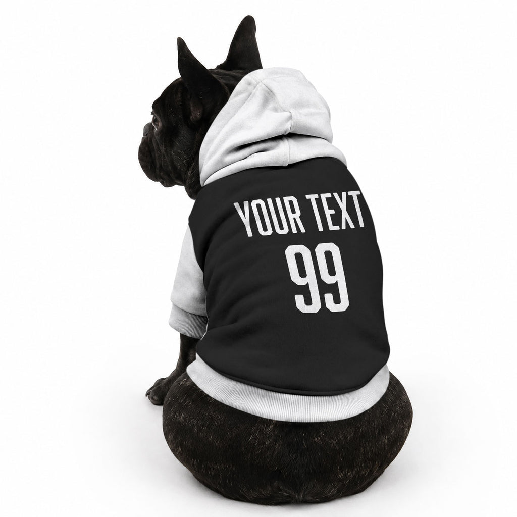 Custom Aotearoa Rugby League Pet Hoodie Kiwi Haka and Fern - Sporty Style