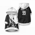 Custom Aotearoa Rugby League Pet Hoodie Kiwi Haka and Fern - Sporty Style