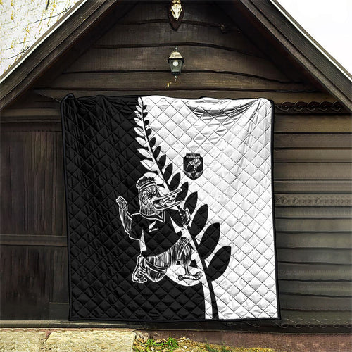 Aotearoa Rugby League Quilt Kiwi Haka and Fern - Sporty Style