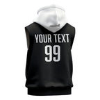 Custom Aotearoa Rugby League Sleeveless Hoodie Kiwi Haka and Fern - Sporty Style
