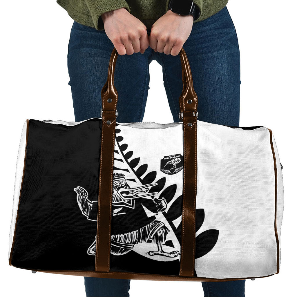 Aotearoa Rugby League Travel Bag Kiwi Haka and Fern - Sporty Style