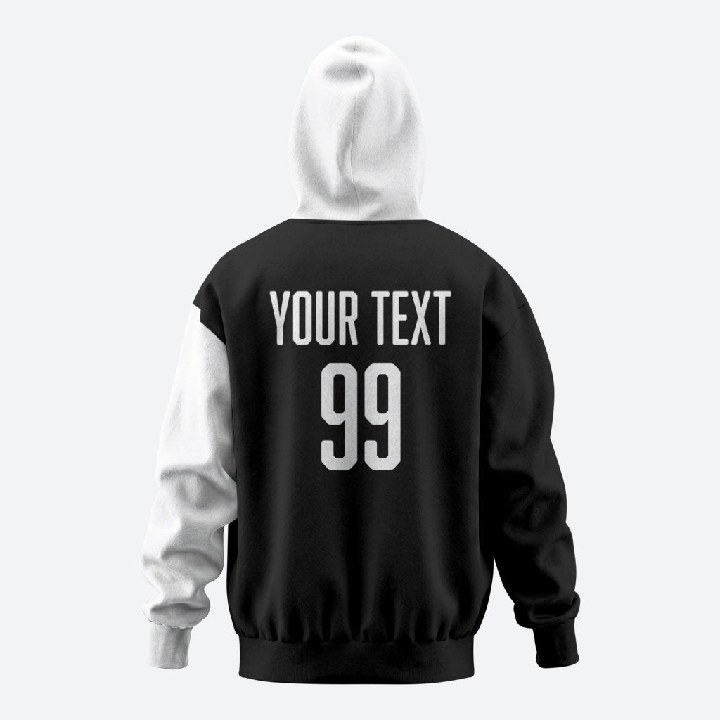 Custom Aotearoa Rugby League Zip Hoodie Kiwi Haka and Fern - Sporty Style