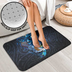 Aotearoa Matariki Bathroom Set Maori Tribal with Silver Fern and Tui Bird Galaxy Style - Aussie Hoodie