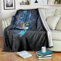 Aotearoa Matariki Blanket Maori Tribal with Silver Fern and Tui Bird Galaxy Style - Aussie Hoodie