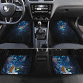 Aotearoa Matariki Car Mats Maori Tribal with Silver Fern and Tui Bird Galaxy Style - Aussie Hoodie