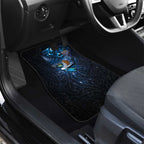 Aotearoa Matariki Car Mats Maori Tribal with Silver Fern and Tui Bird Galaxy Style - Aussie Hoodie