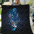 Aotearoa Matariki Quilt Maori Tribal with Silver Fern and Tui Bird Galaxy Style - Aussie Hoodie