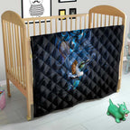 Aotearoa Matariki Quilt Maori Tribal with Silver Fern and Tui Bird Galaxy Style - Aussie Hoodie