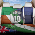 Custom Ireland and Australia Back Car Seat Cover Shamrocks and Aboriginal Art