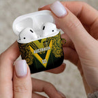 Australia Rugby Custom AirPods Case Aboriginal Art Sporty Style - Aussie Hoodie