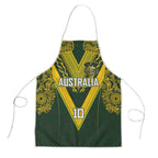Australia Rugby Custom Apron Aboriginal Art Sporty Style - Aussie Hoodie
