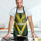 Australia Rugby Custom Apron Aboriginal Art Sporty Style - Aussie Hoodie
