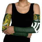 Australia Rugby Custom Arm Sleeves Aboriginal Art Sporty Style - Aussie Hoodie
