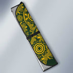 Australia Rugby Custom Auto Sun Shade Aboriginal Art Sporty Style - Aussie Hoodie