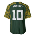 Australia Rugby Custom Baseball Jersey Aboriginal Art Sporty Style - Aussie Hoodie