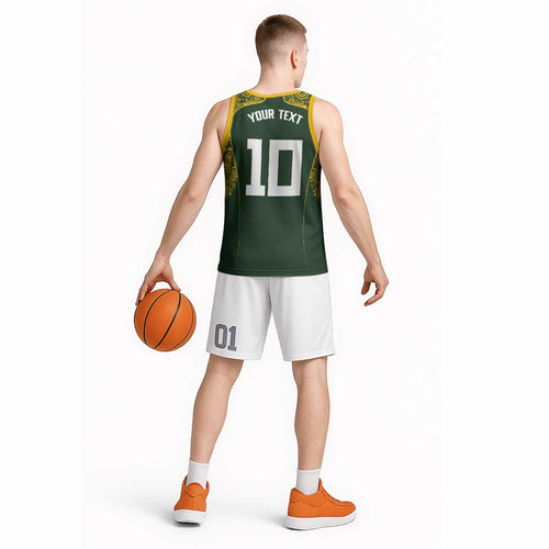 Australia Rugby Custom Basketball Jersey Aboriginal Art Sporty Style - Aussie Hoodie