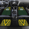 Australia Rugby Custom Car Mats Aboriginal Art Sporty Style - Aussie Hoodie