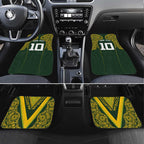 Australia Rugby Custom Car Mats Aboriginal Art Sporty Style - Aussie Hoodie