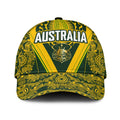 Australia Rugby Classic Cap Aboriginal Art Sporty Style - Aussie Hoodie