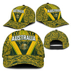 Australia Rugby Classic Cap Aboriginal Art Sporty Style - Aussie Hoodie