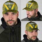 Australia Rugby Classic Cap Aboriginal Art Sporty Style - Aussie Hoodie