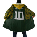 Australia Rugby Custom Cloak Aboriginal Art Sporty Style - Aussie Hoodie