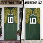 Australia Rugby Custom Door Cover Aboriginal Art Sporty Style - Aussie Hoodie