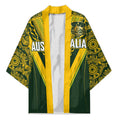 Australia Rugby Custom Kimono Aboriginal Art Sporty Style - Aussie Hoodie