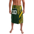 Australia Rugby Custom Lavalava Aboriginal Art Sporty Style - Aussie Hoodie