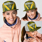 Australia Rugby Mesh Trucker Cap Aboriginal Art Sporty Style - Aussie Hoodie