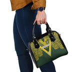 Australia Rugby Custom Shoulder Handbag Aboriginal Art Sporty Style - Aussie Hoodie