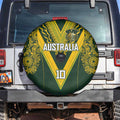 Australia Rugby Custom Spare Tire Cover Aboriginal Art Sporty Style - Aussie Hoodie