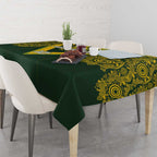 Australia Rugby Custom Tablecloth Aboriginal Art Sporty Style - Aussie Hoodie