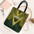 Australia Rugby Custom Tote Bag Aboriginal Art Sporty Style - Aussie Hoodie